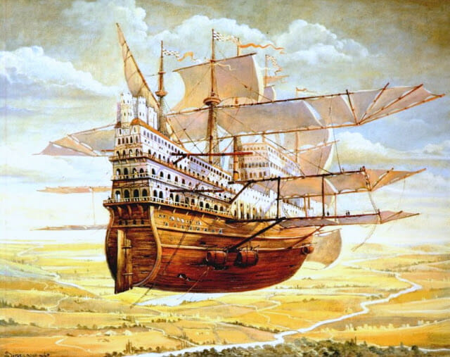 Flying Ship - Andrei Vereshchagin